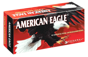 Federal AE9DP100 American Eagle 9mm Luger 115 gr Full Metal Jacket (FMJ) 100rd Box