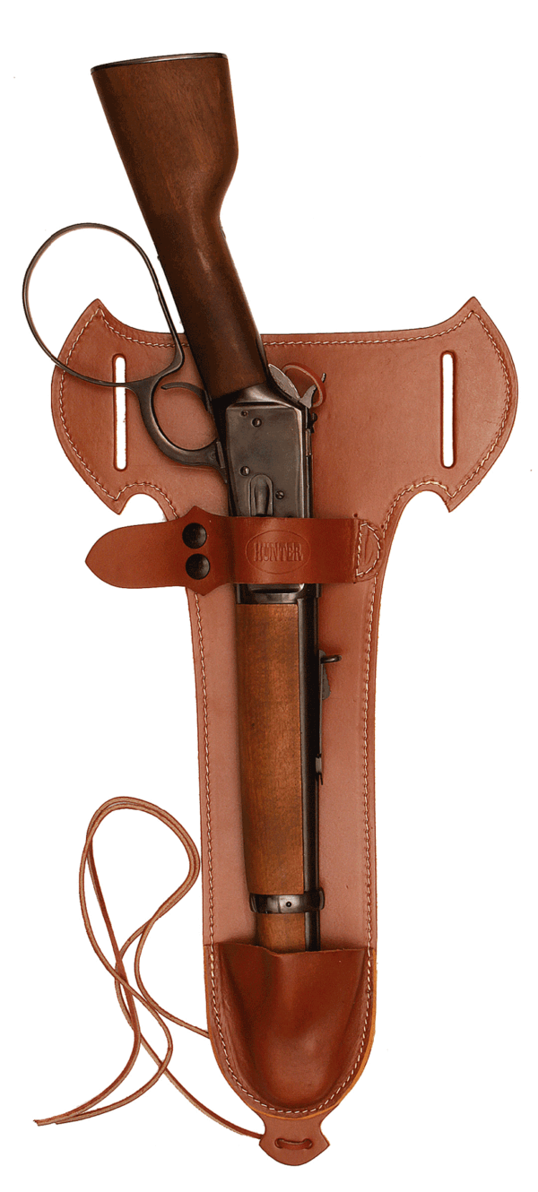 Hunter Company 1892C 1892 Trapper OWB Tan Leather Belt Slide Fits Henry Mare’s Leg Fits Rossi Ranch Hand Right Hand