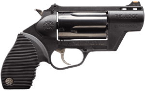 Taurus 2441021PFS 45/410 Public Defender Single/Double 45 Colt (LC)/410 2″ 5 rd Black Polymer Grip Black