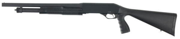 Stevens 19485 320 Security 12 Gauge 18.50″ 5+1 3″ Matte Blued Fixed w/Pistol Grip Stock Black Right Hand