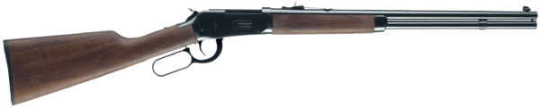 Winchester Repeating Arms 534174117 Model 94 Short Rifle 38-55 Win 7+1 20 Blued Button Rifled Barrel  Rifle-Style Walnut Forearm w/Steel Cap  Steel Loading Gate  Articulated Cartridge Stop  Walnut Straight Grip Stock w/Shotgun-Style Buttplate”