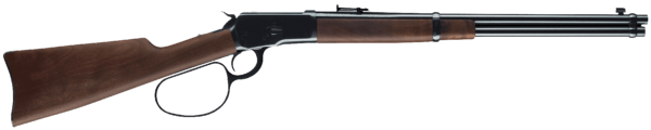 Winchester Repeating Arms 534190137 Model 1892 Large Loop Carbine 357 Mag 10+1 20 Brushed Polish Barrel w/Recessed Crown  Rebounding Hammer  Saddle Ring  Walnut Straight Grip Stock w/Steel Carbine Buttplate  Steel Loading Gate”