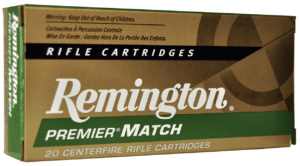 Remington Ammunition RM300AAC6 Premier Match 300 BO 125 gr Sierra MatchKing Open Tip Match (OTM) 20rd Box