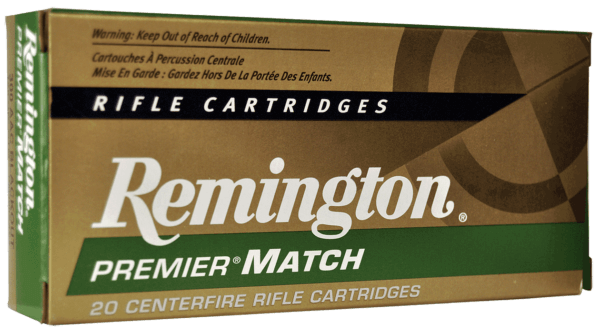 Remington Ammunition 21503 Premier Match 300 Blackout 125 gr Sierra MatchKing Open Tip Match (OTM) 20rd Box