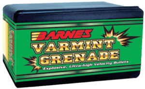 Barnes Bullets 30170 Varmint Grenade 22 Hornet .224 30 gr Flat Base Hollow Point 100 Box