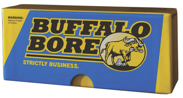 Buffalo Bore Ammunition 28A20 Heavy Strictly Business 30-30 Win 190 gr Semi-Jacketed Flat Point (SJFP) 20rd Box