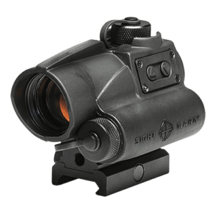 Sightmark SM26020 Wolverine 1×28 FSR Red Dot Sight Red Dots Black Rubber Armor 2 MOA Red Dot Reticle