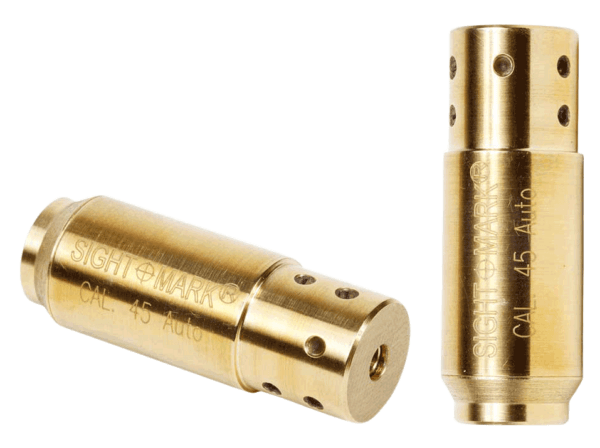 Sightmark SM39017 Boresight Red Laser for 45 ACP Brass Includes Battery Pack & Carrying Case