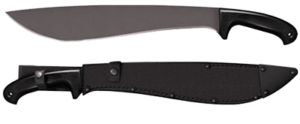Cold Steel 97JMS Jungle 16″ Black Matte Baked-On Anti Rust 1055 Carbon Steel Blade/ Black Polypropylene Handle 22″ Long Includes Sheath