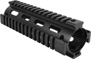Aim Sports MT021 M4 Handguard 6″ Carbine Style Made of Aluminum with Black Anodized Finish & Quad Rail