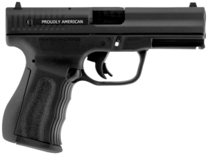 FMK 9C1 G2 FAT Single 9mm Luger 4″ 14+1 Dark Earth Polymer Grip/Frame Black Carbon Steel