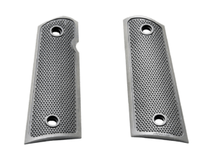 Archangel AA108 Grip Panels Made of Aluminum With Black Anodized Diamond Checkering Finish for 1911 Government