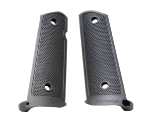 Archangel AA107 Grip Panels Made of Aluminum With Black Anodized Diamond Checkering Finish for 1911 Government