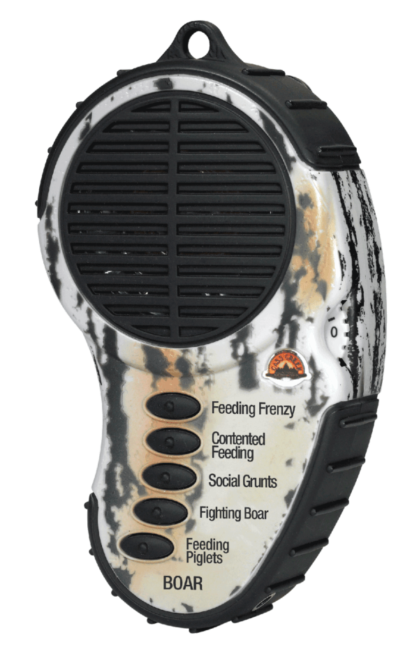 Haydel’s Game Calls NT02 Non-Typical Grunter Call Attracts Deer Black Rubber