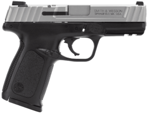 Smith & Wesson 223400 SD40 VE 40 S&W 4″ 14+1 Black Stainless Steel Black Polymer Grip