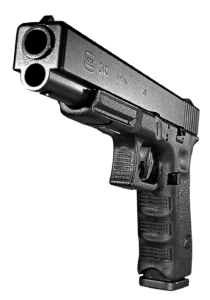 Glock PG2950201 G29 Gen 4 10mm Auto Double 3.77″ 10+1 Black Interchangeable Backstrap Grip Black Stainless Steel Slide