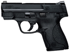 Smith & Wesson 187021 M&P 9 Shield *CA Compliant 9mm Luger 3.10″ 7+1 & 8+1 Black Stainless Steel Black Polymer Grip