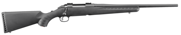 Ruger 6909 American Compact 7mm-08 Rem 4+1 18″ Barrel Matte Black Alloy Steel Black Synthetic Stock Optics Ready
