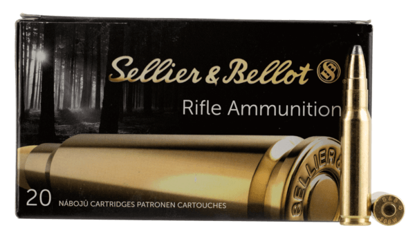 Sellier & Bellot SB308F Rifle  308 Win 180 gr Soft Point Cut Through Edge 20rd Box