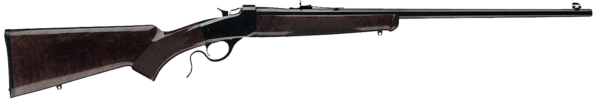 Winchester Repeating Arms 524100102 Model 1885 Low Wall Hunter 22 LR 1rd 24 Blued Octagon Barrel & Steel Receiver  Schnabel-Style Checkered Forearm  Checkered Walnut Curved Grip Stock w/Pachmayr Decelerator Recoil Pad”