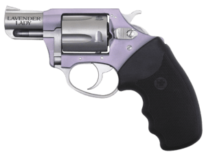 Charter Arms 53842 Undercover Lite Chic Lady 38 Special 5rd Shot 2″ High Polished Stainless Barrel Lavender Aluminum Frame Black Finger Grooved Rubber Grip Includes Crimson Trace Laser