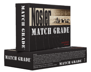 Nosler 44166 Match Grade  6.5×284 Norma 140 gr Custom Competition Hollow Point Boat Tail 20rd Box