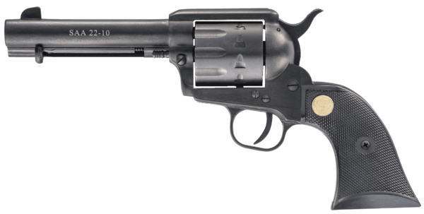 Chiappa Firearms CF340155 1873 22 LR 4.75″ 10 Round Black Black Synthetic Grip