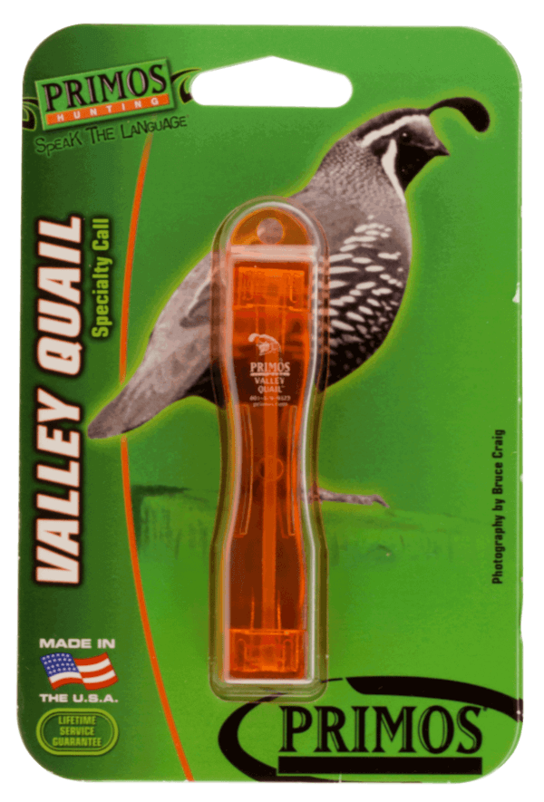 Primos PS339 Valley Quail Bite Call Attracts Quail Brown Wood