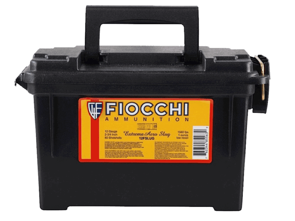 Fiocchi 12FSLUG Aero Extrema 12 Gauge 2.75″ 1 oz Rifled Slug Shot 10/8 sold as case