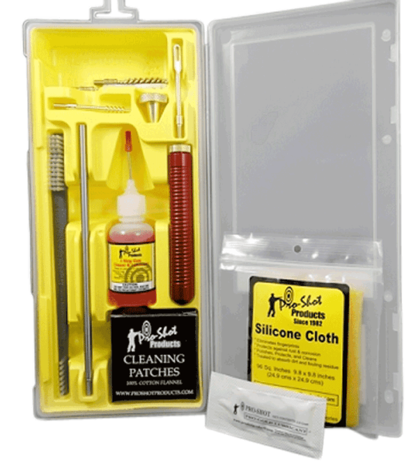 Pro-Shot P22KIT Classic Box Kit 22 Cal Pistol/Yellow Plastic Case