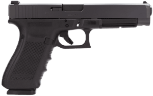 Glock PG3050201 G30 Gen 4 45 ACP Double 3.77″ 10+1 Black Interchangeable Backstrap Grip Black Slide