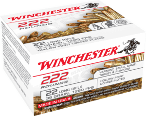 CCI 944CC Clean-22 High Velocity 22 LR 40 gr Lead Round Nose Poly-Coated 100rd Box