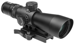 Trijicon 100308 ACOG Sniper Gray 4x 32mm Illuminated Red Chevron .223/5.56 BDC Reticle