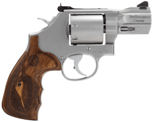 Smith & Wesson 170346 686 Performance Center 357 Mag 2.50″ 7 Round Stainless Wood Grip