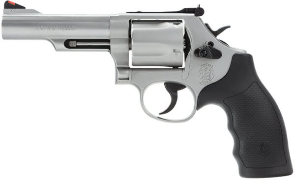 Smith & Wesson 162069 69 L-Frame Single/Double 44 Remington Magnum 4.25″ 5 rd Black Synthetic Grip Stainless