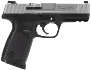 Smith & Wesson 123403 SD40 VE *CA Compliant 40 S&W 4″ 10+1 Black Stainless Steel Black Polymer Grip