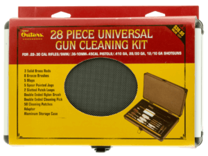 Outers 70083 Aluminum Case 28-Piece Universal Kit .22 Cal and Up 28 Piece