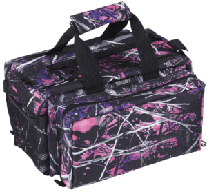 Bulldog BD915MDG Deluxe Mini Range Bag Water Resistant Muddy Girl Nylon with Inside & Outer Storage Pockets 11″ x 7″ x 2″ Interior Dimensions