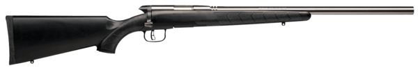 Savage Arms 96915 B.MAG  17 WSM Caliber with 8+1 Capacity  22 Barrel  Matte Stainless Metal Finish & Matte Black Synthetic Stock Right Hand (Full Size)”