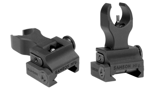 Samson 0200029010 Quick Flip Front Sight (A2) Black Flip Up for AR-15