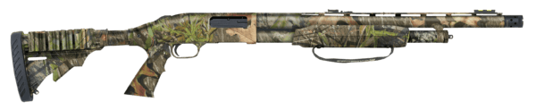 Mossberg 53265 500 Tactical Turkey 12 Gauge 5+1 3″ 20″ Vent Rib Barrel Dual Extractors Overall Mossy Oak Obsession Synthetic 6 Position Stock w/Shell Holder Includes X-Factor Ported Choke