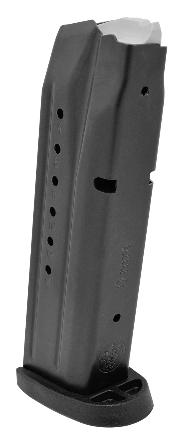 Smith & Wesson 3000247 M&P  15rd Magazine Fits S&W M&P 9mm Luger Blued