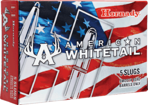 Hornady 86234 American Whitetail Hunting 12 Gauge 2.75″ 1 oz Rifled Slug Shot 5rd Box