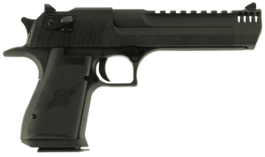 Magnum Research DE44IMB Desert Eagle Mark XIX with Muzzle Brake 44 Rem Mag 6″ 8+1 Black Carbon Steel Black Polymer Grip