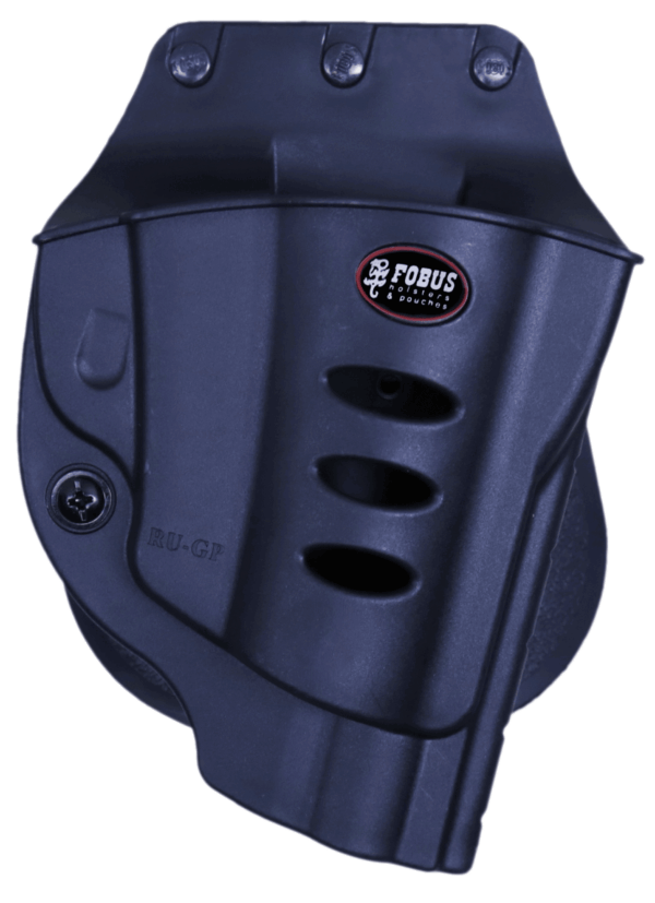 Fobus RUGPRP Passive Retention Evolution OWB Black Polymer Roto Paddle Fits Ruger GP100 Right Hand