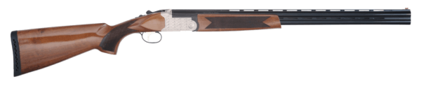 TriStar 30206 Setter S/T 20 Gauge 26″ 2rd 3″ Silver Engraved Rec Semi-Gloss Turkish Walnut Stock Right Hand (Full Size) Includes 5 MobilChoke
