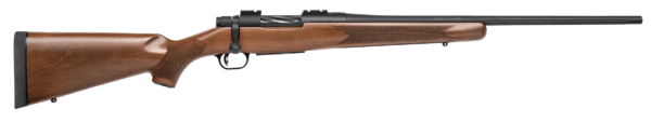 Mossberg 27841 Patriot 22-250 Rem Caliber with 5+1 Capacity 22″ Fluted Barrel Matte Blued Metal Finish & Walnut Stock Right Hand (Full Size)