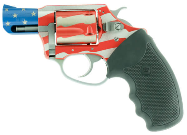 Charter Arms 23872 Undercover The Old Glory 38 Special 5rd 2″ American Flag Stainless Steel Barrel & Cylinder American Flag Aluminum Frame with Black Rubber Grip