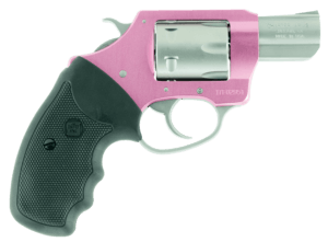 Charter Arms 52330 Pink Lady 22 Magnum Single 22 Winchester Magnum Rimfire (WMR) 2″ 6 Black Rubber Stainless