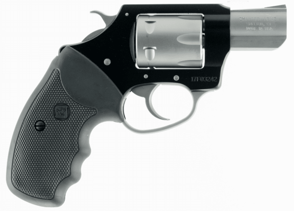 Charter Arms 52370 Pathfinder Lite Revolver Single 22 Winchester Magnum Rimfire (WMR) 2″ 6 Rd Black Rubber Grip Stainless